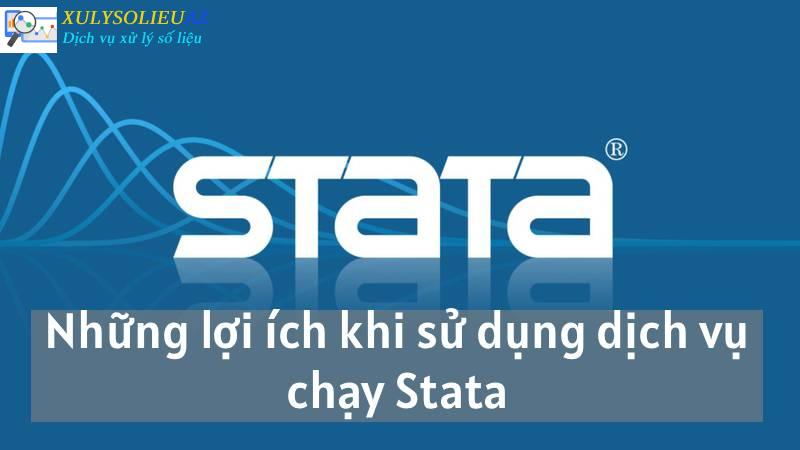 Những lợi ích khi sử dụng dịch vụ chạy Stata