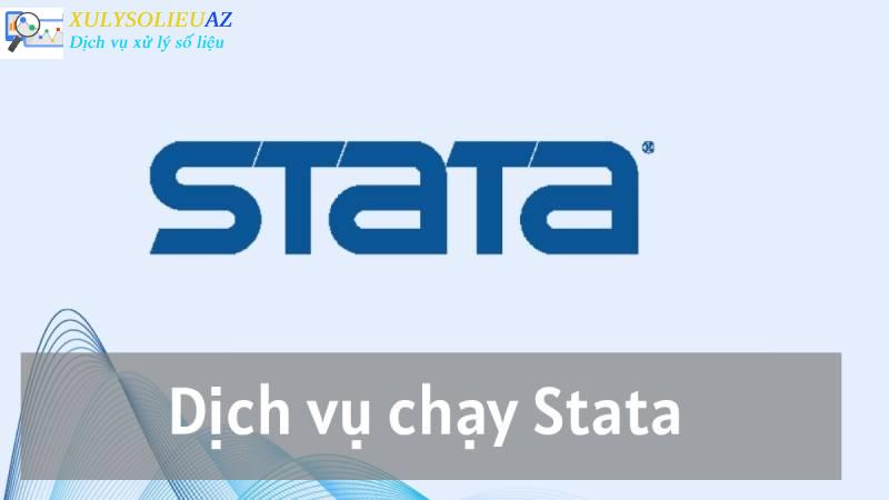 dịch vụ chạy Stata